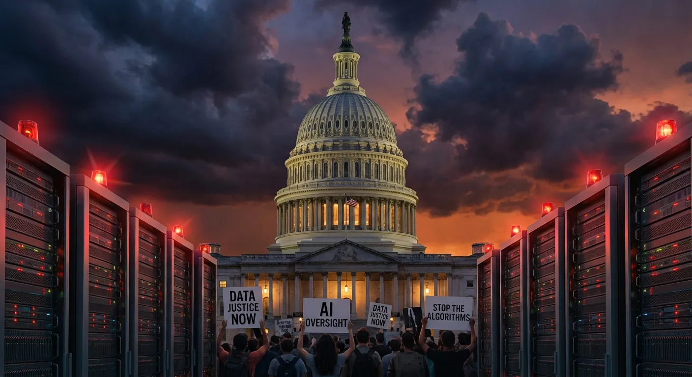 Sanders og AOC vil stanse bygging av nye AI-datasentre