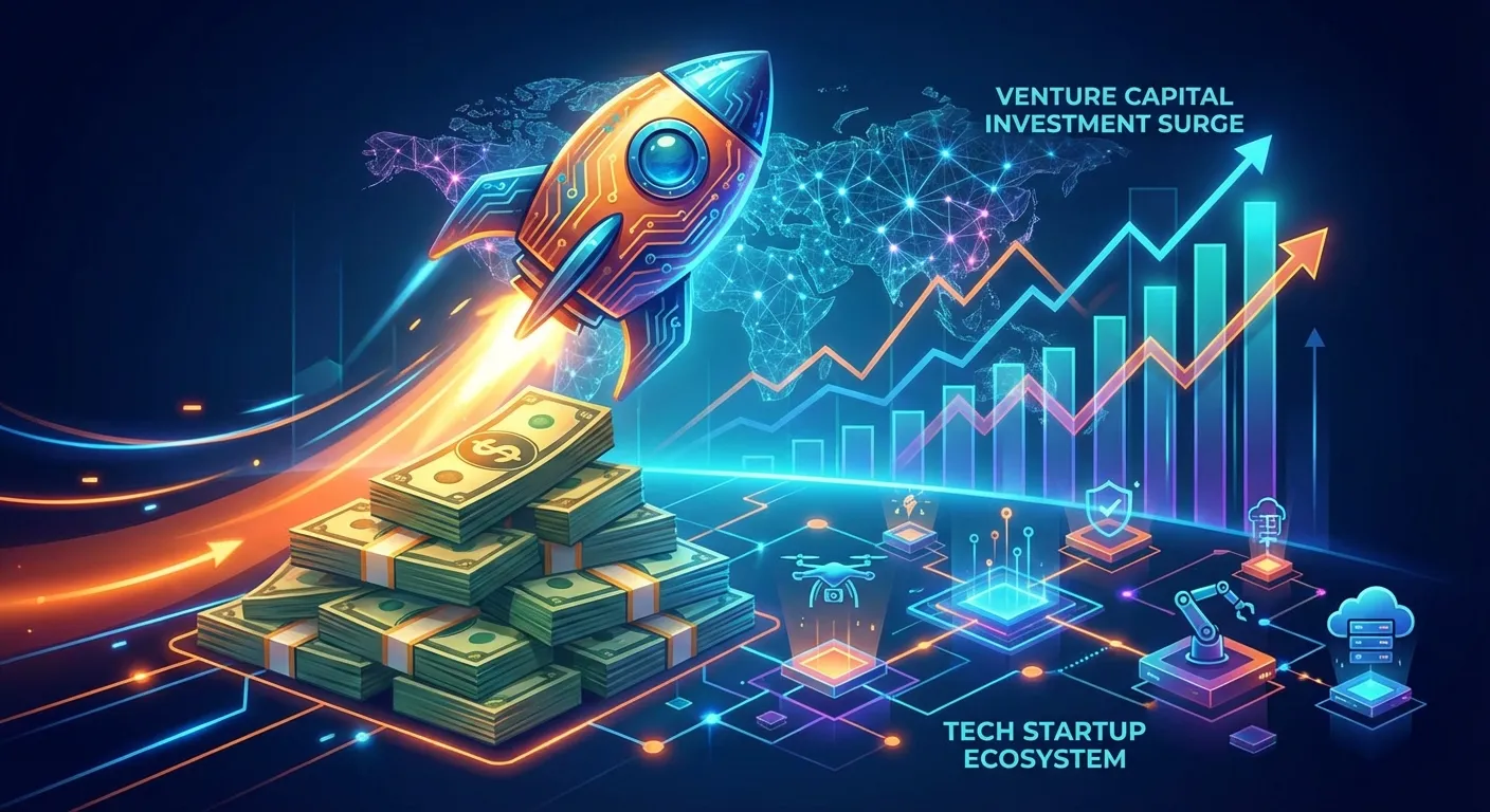 AI-startups tok 41% av all risikokapital i 2025 – og avkastningen er god