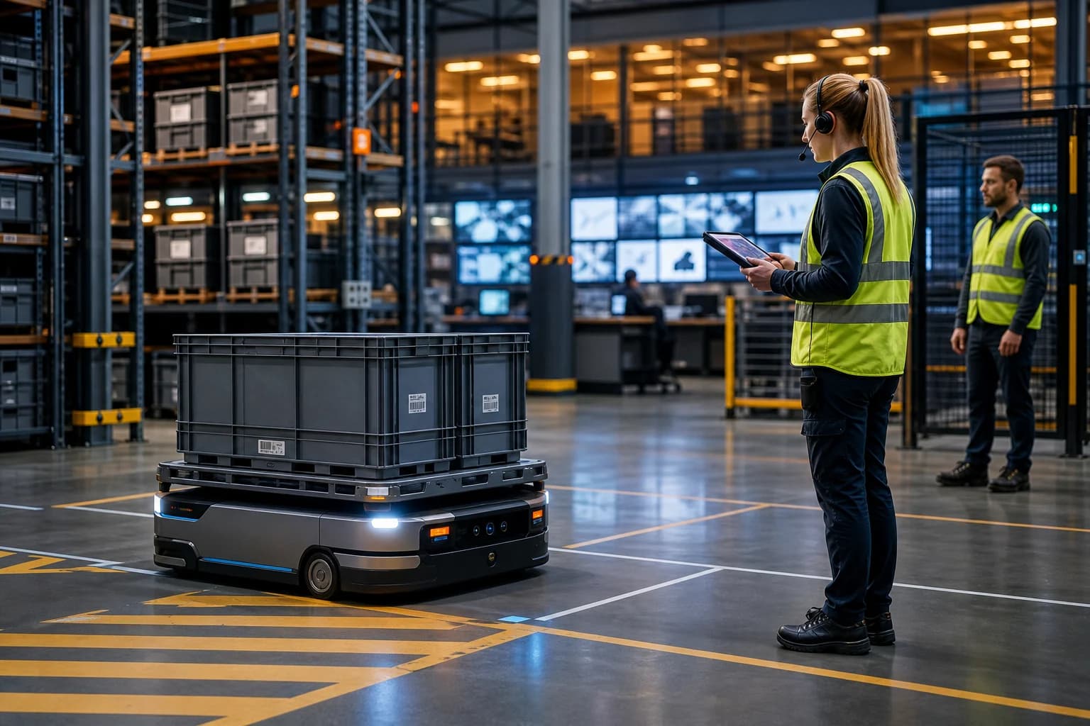 Amazon gjør lagerroboten til snakkbar kollega