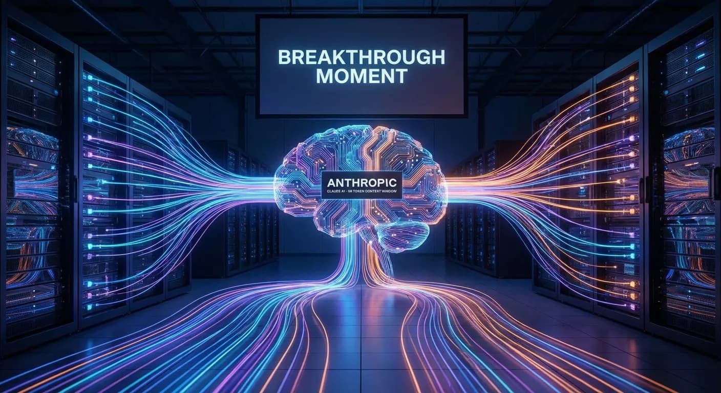 Anthropic åpner 1 million token kontekstvindu for alle — uten beta-header