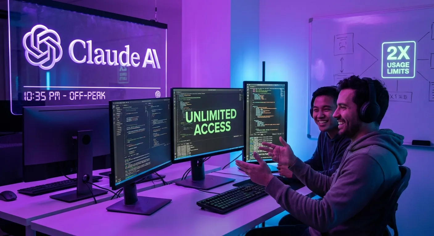 Anthropic dobler Claude-grenser i lavtrafikkperioder – til 27. mars