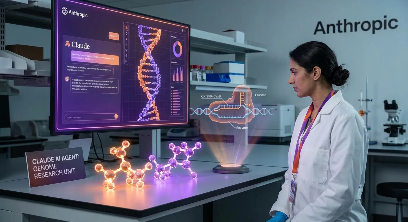 Anthropic lekker Claude Operon: AI-agent for biologisk forskning