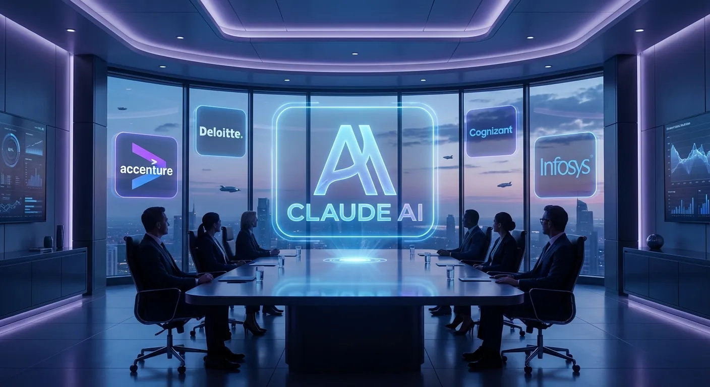 Anthropic investerer $100 millioner i Claude Partner Network — Accenture, Deloitte og Infosys er med