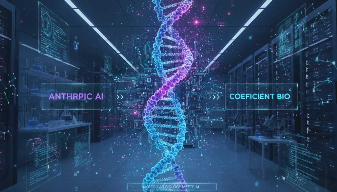 Anthropic kjøper bioteknologi-startup Coefficient Bio for 400 millioner dollar