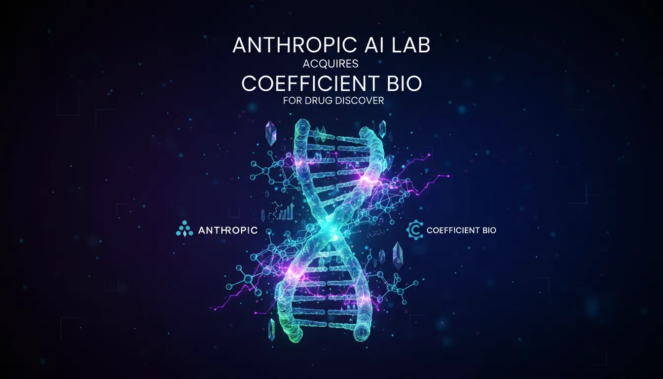 Anthropic kjøper biotech-startup for 400 millioner dollar