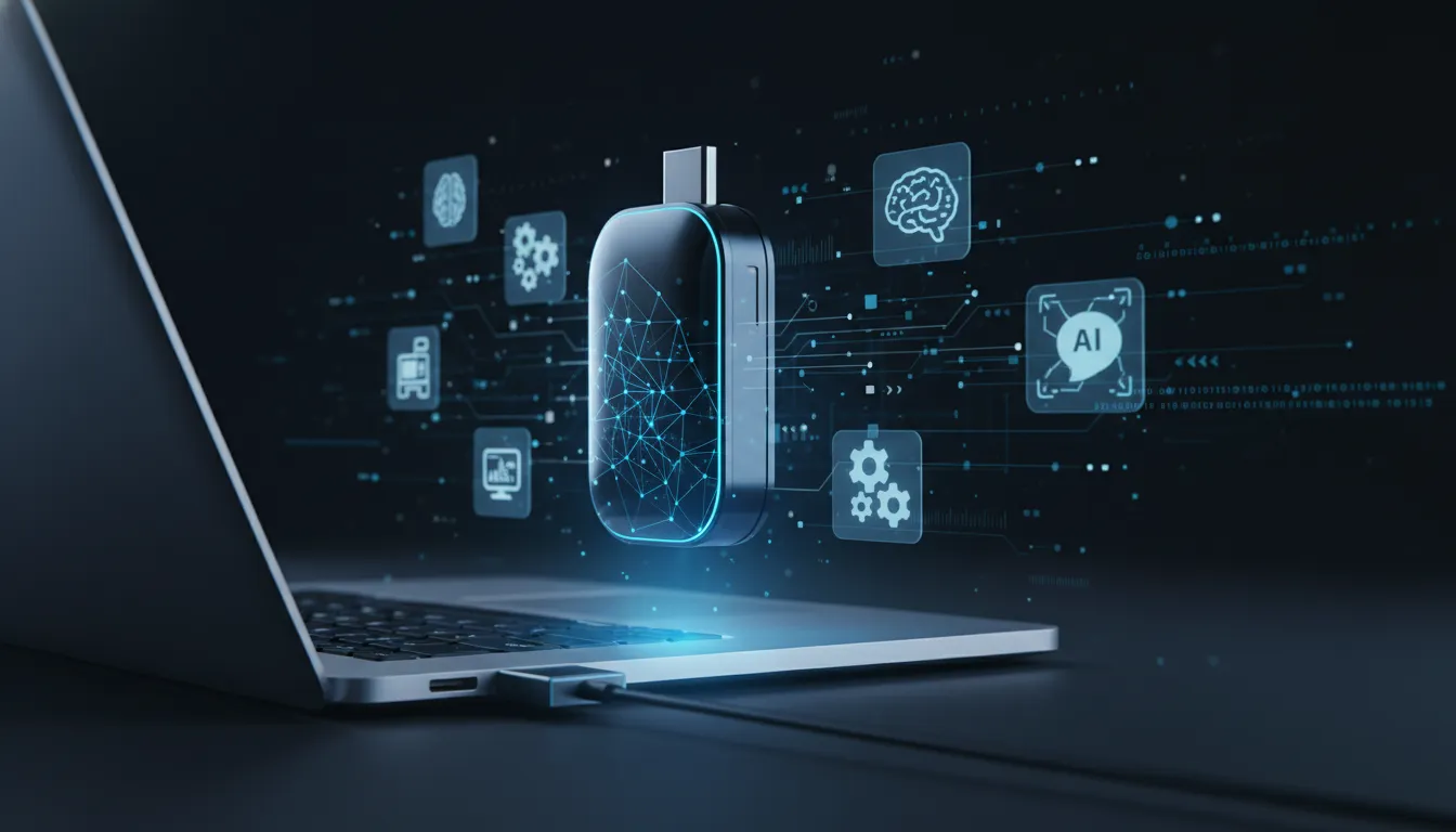 ASUS lanserer verdens første USB AI-akselerator med generativ AI-støtte