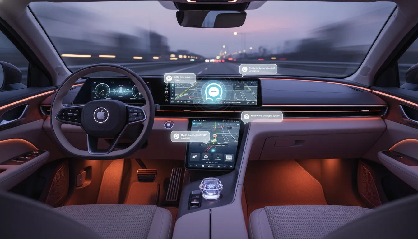 ChatGPT er nå i bilen din via Apple CarPlay