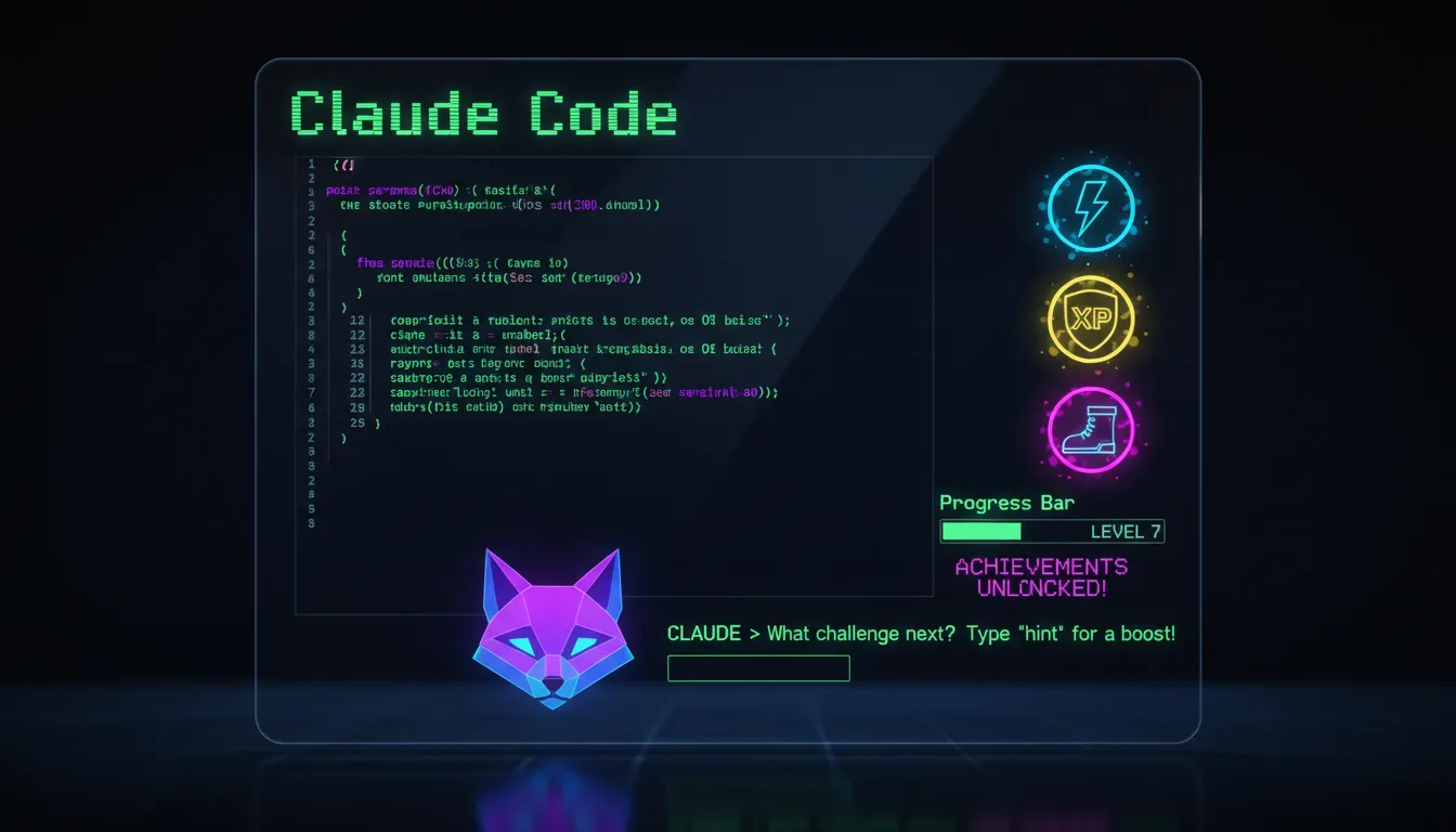 Claude Code 2.1.90: PowerUp-modus gjør terminal-AI til et spill