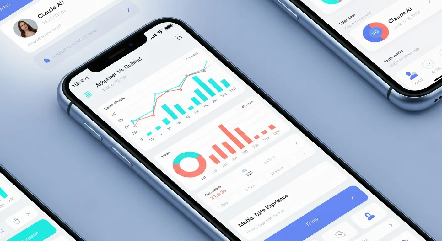 Claude på mobil får interaktive apper med live-grafer og delbare visualiseringer