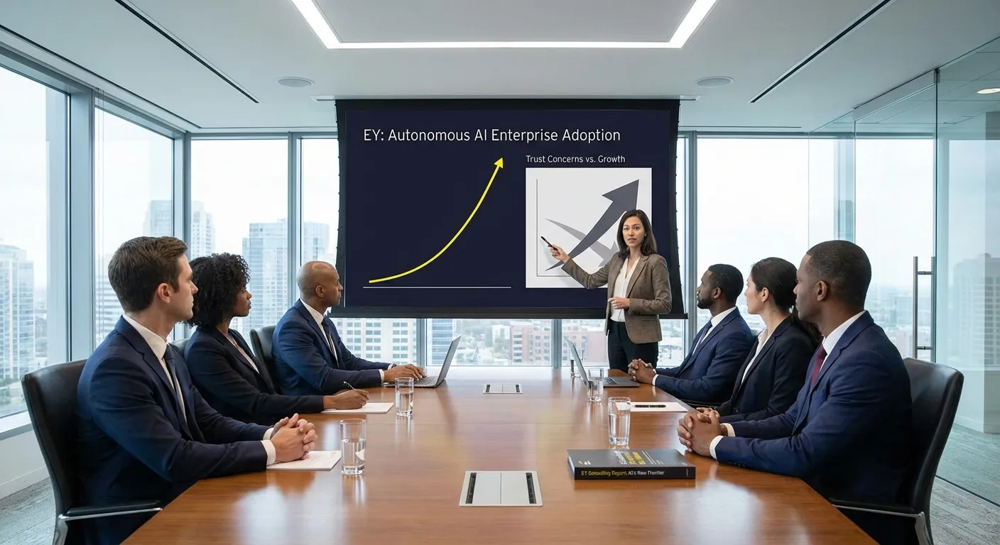 EY-rapport: Autonom AI tar av i næringslivet, men styringen henger etter