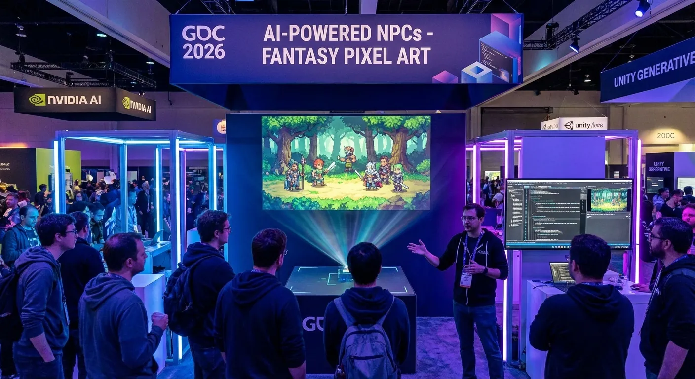 AI var overalt på GDC 2026 – men ikke i spillene