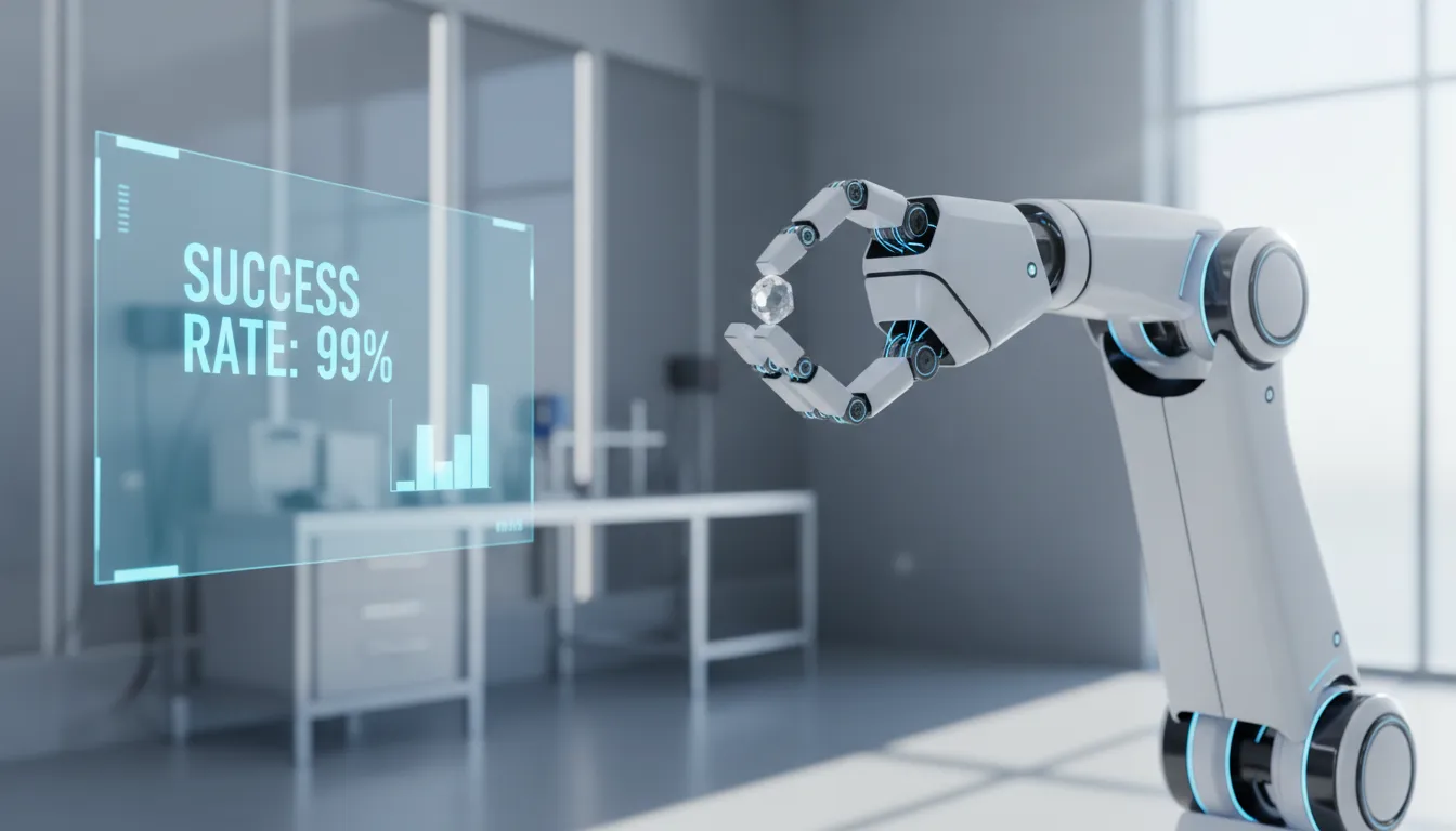 Ny robot-AI slår alle rekorder: 99% suksessrate på fysiske oppgaver