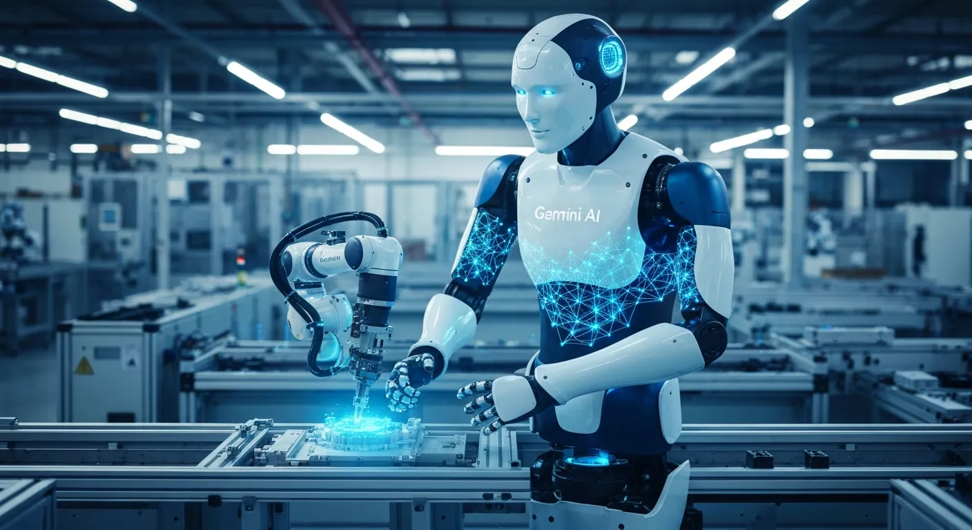 Google DeepMind og Agile Robots: Gemini-modeller inn i 20.000 industriroboter