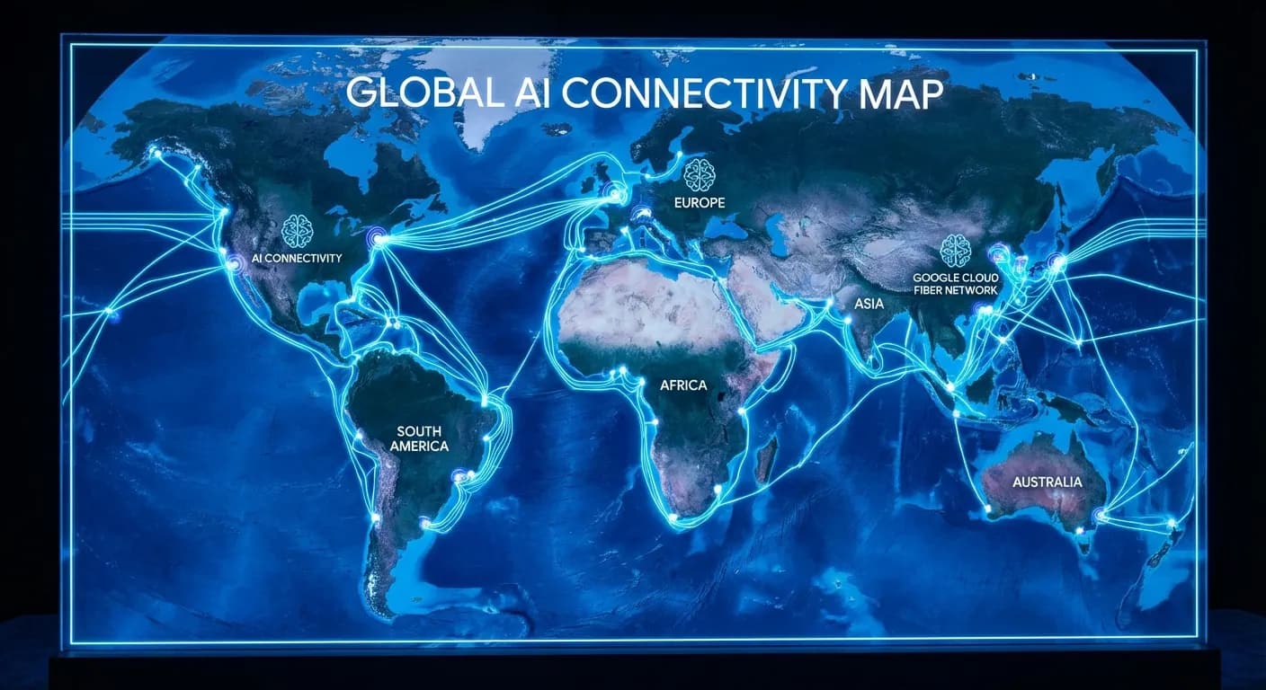 Google Cloud investerer 125 milliarder kroner i globalt AI-nett