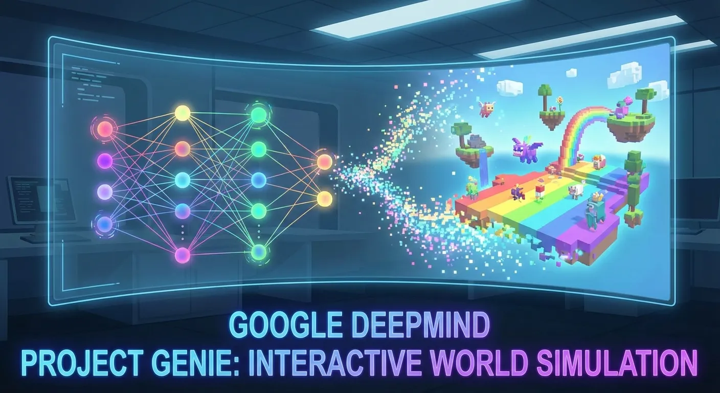 Google DeepMind lanserer Project Genie — AI som genererer interaktive verdener