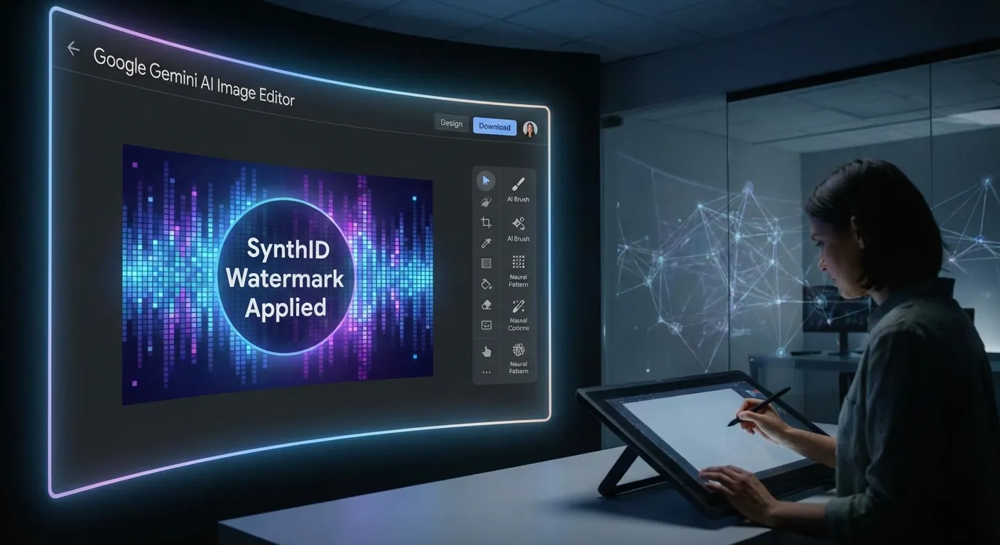 Google tester avansert bilderedigering i Gemini – med SynthID-vannmerking