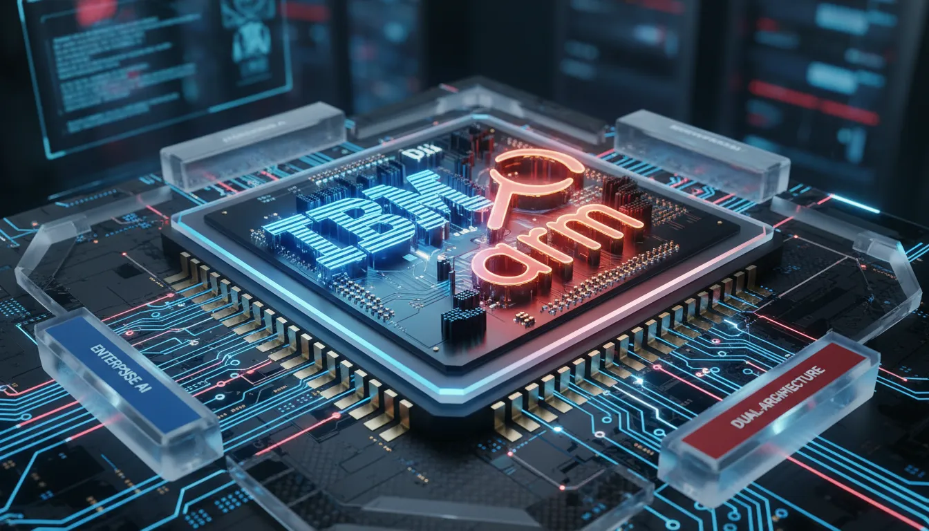 IBM og Arm slår seg sammen for å bygge fremtidens enterprise AI-maskinvare
