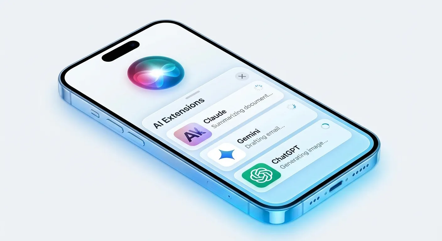 iOS 27 åpner Siri for alle: Claude, Gemini og konkurrenter kan nå integreres direkte