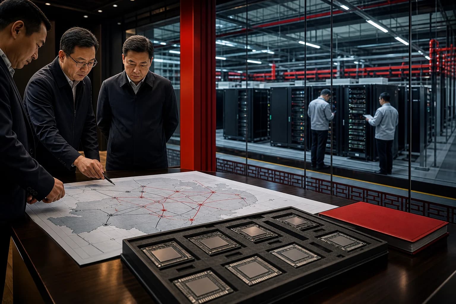 Kina planlegger 295 milliarder dollar til AI-datasentre
