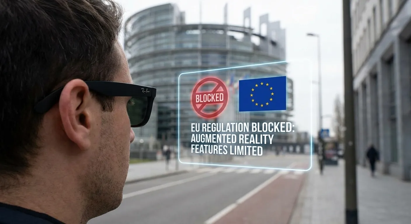 Meta Ray-Ban Display-briller blokkert i Europa av batteri- og AI-regler