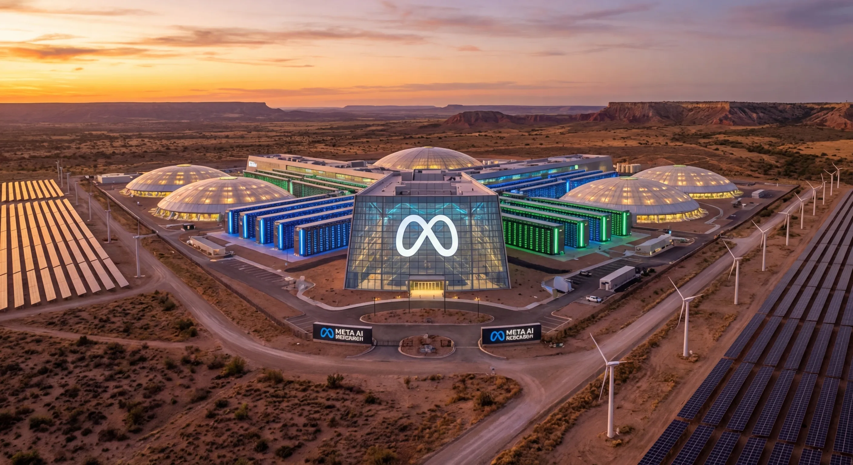 Meta seksdobler Texas-datasenter: fra 1,5 til over 10 milliarder dollar