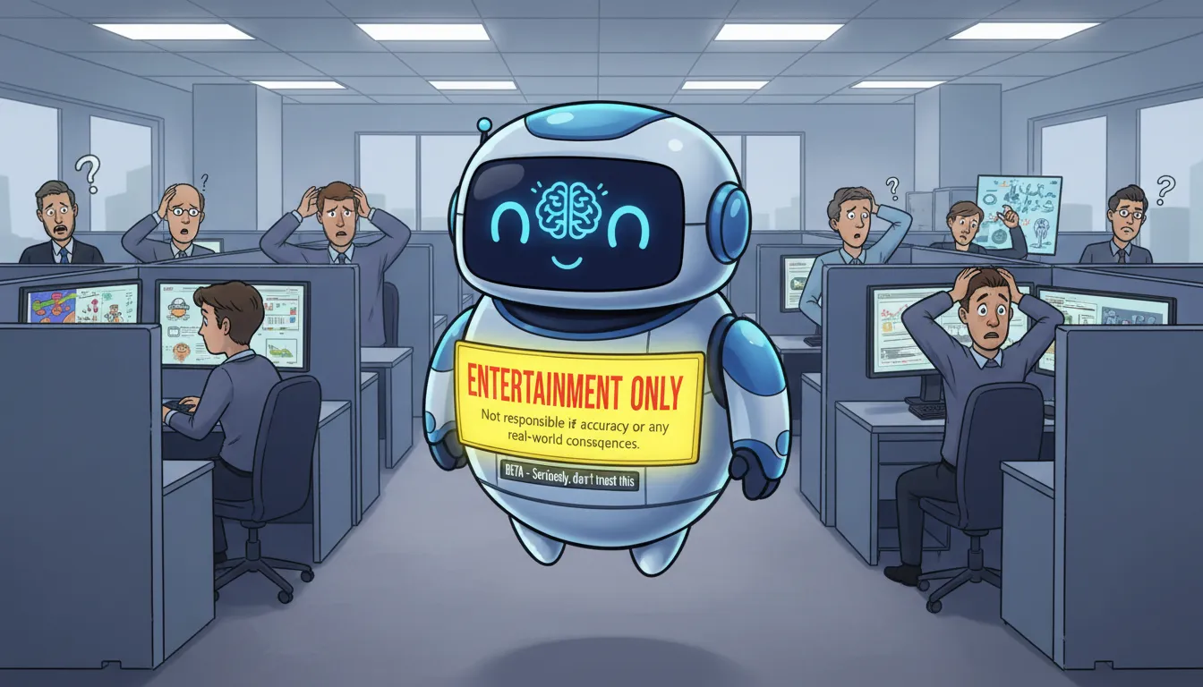 Microsoft kaller Copilot «kun underholdning» i egne vilkår