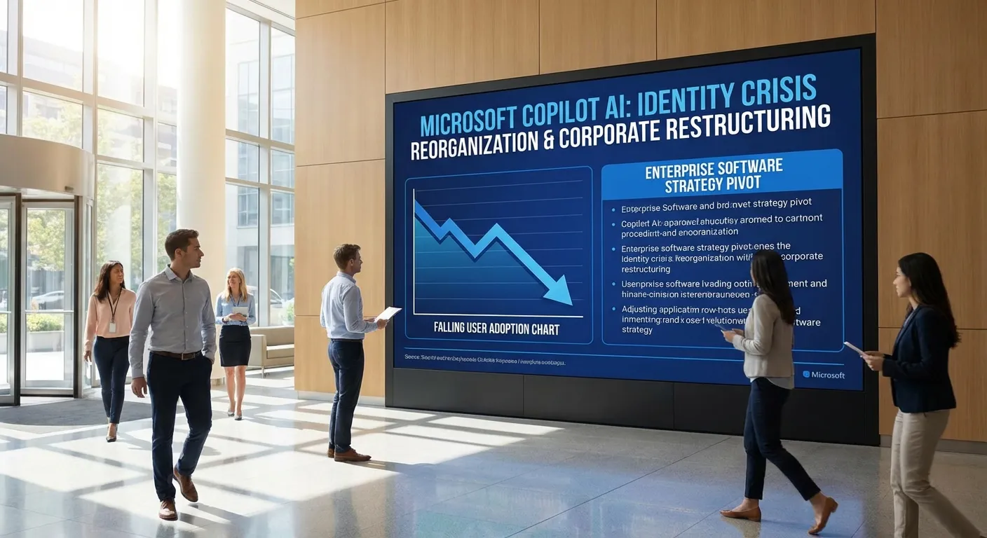 Microsoft restrukturerer Copilot: Kun 6 millioner brukere mot ChatGPTs 440 millioner