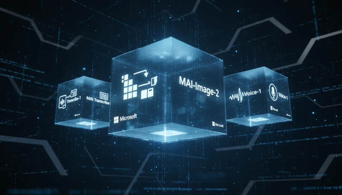 Microsoft bryter med OpenAI: Lanserer egne AI-modeller for tale, stemme og bilde