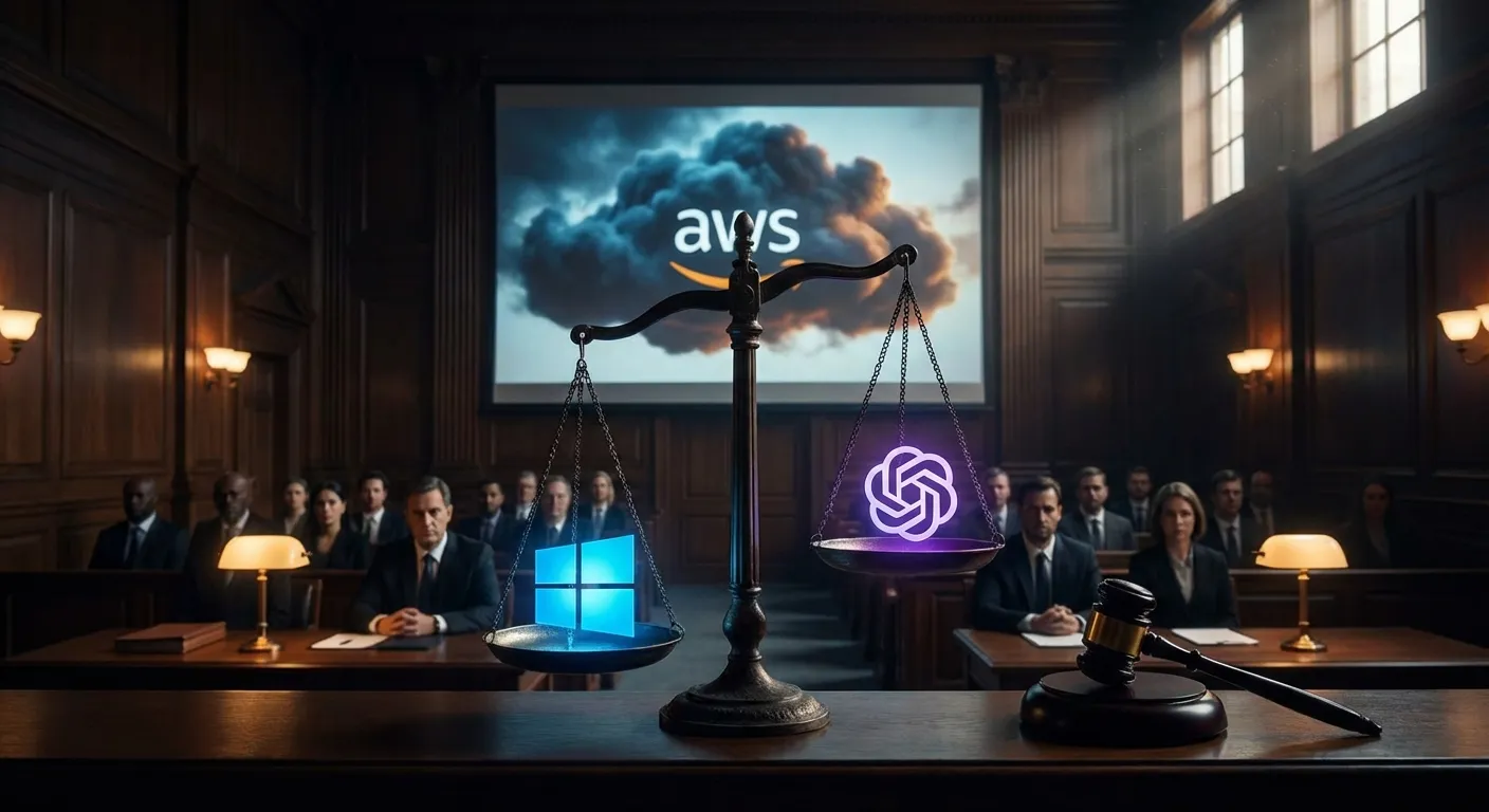 Microsoft vurderer søksmål mot OpenAI og Amazon over $50 milliarder sky-deal