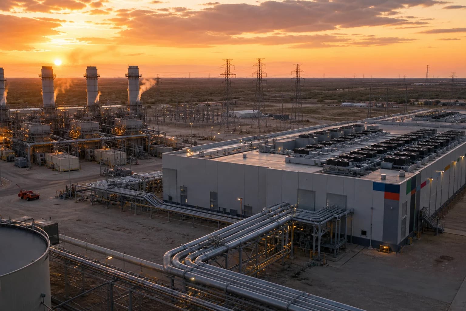 Microsoft kobler AI-datasenter til egen gasskraft