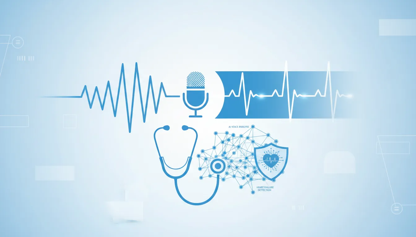 AI oppdager hjertesvikt fra fem sekunders stemmeopptak