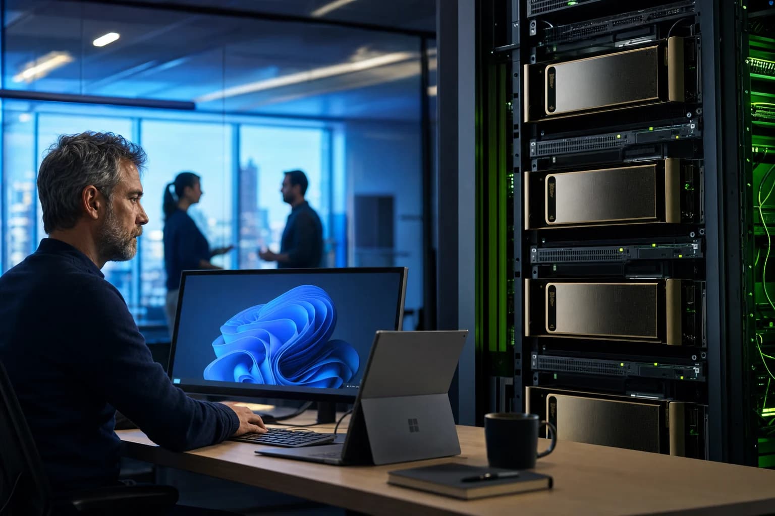 Microsoft og NVIDIA samler agent-stacken