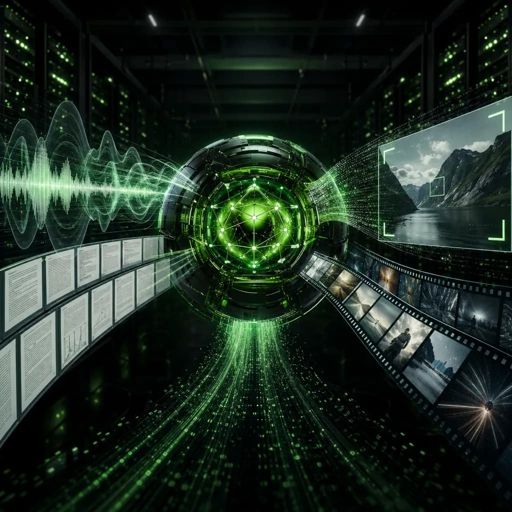 NVIDIA slipper Nemotron 3 Nano Omni for multimodale AI-agenter