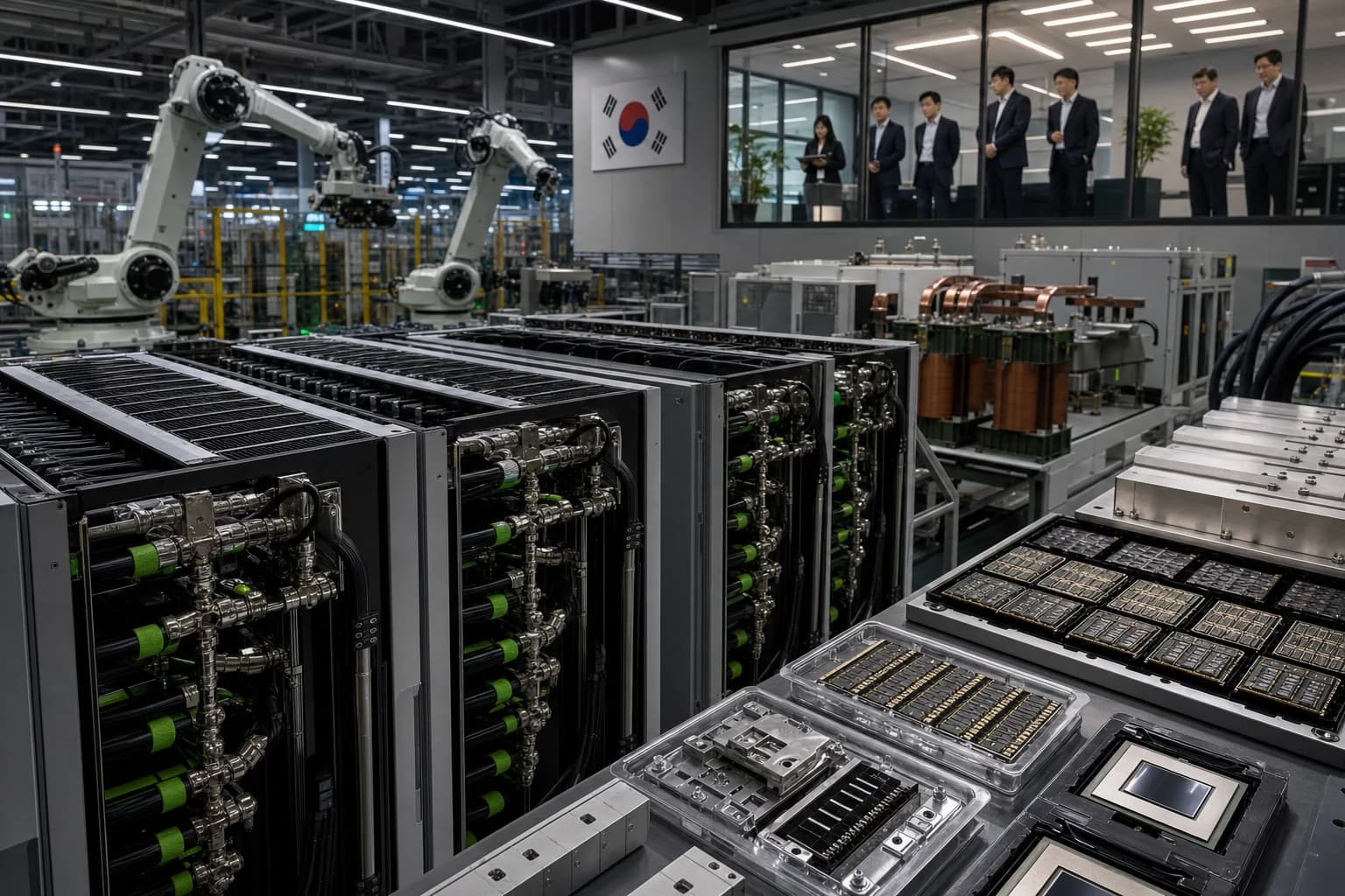 Nvidia gjør Sør-Korea til testbenk for AI-fabrikker