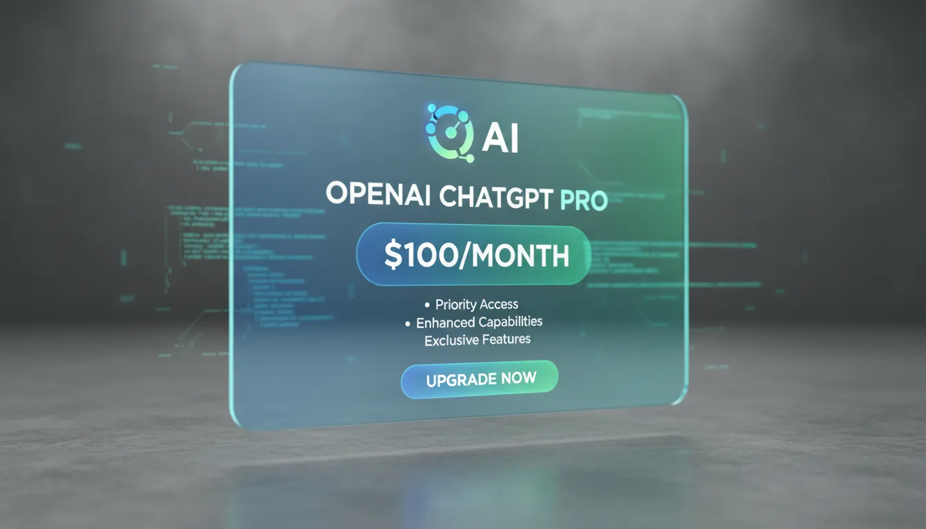 OpenAI lanserer ny ChatGPT Pro-tier for $100/måned