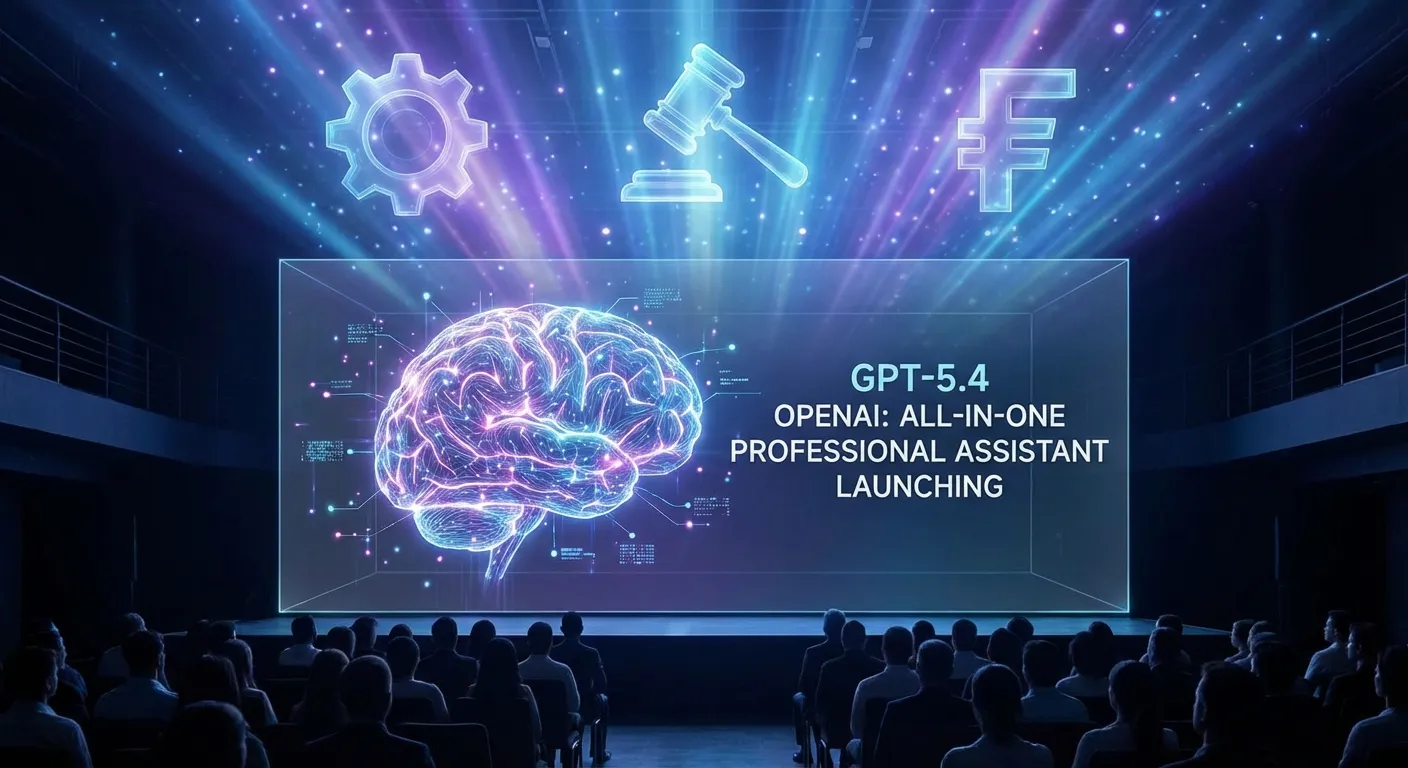 OpenAI lanserer GPT-5.4: én modell for over 40 yrker – erstatter separate kodingsmodeller