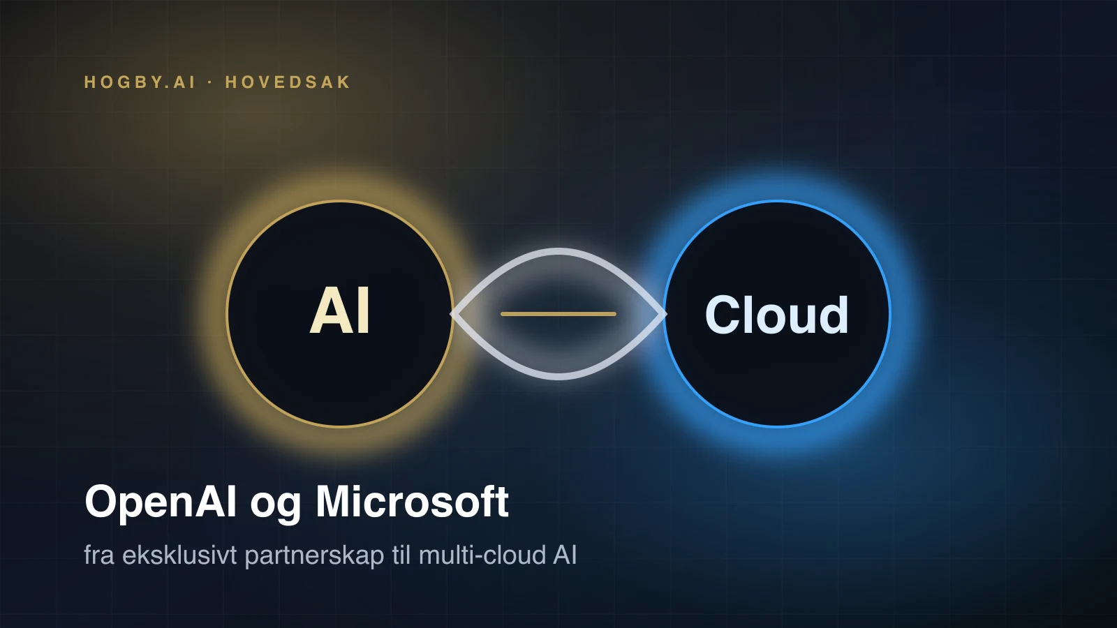 OpenAI and Microsoft loosen the grip: the AI platform becomes less exclusive