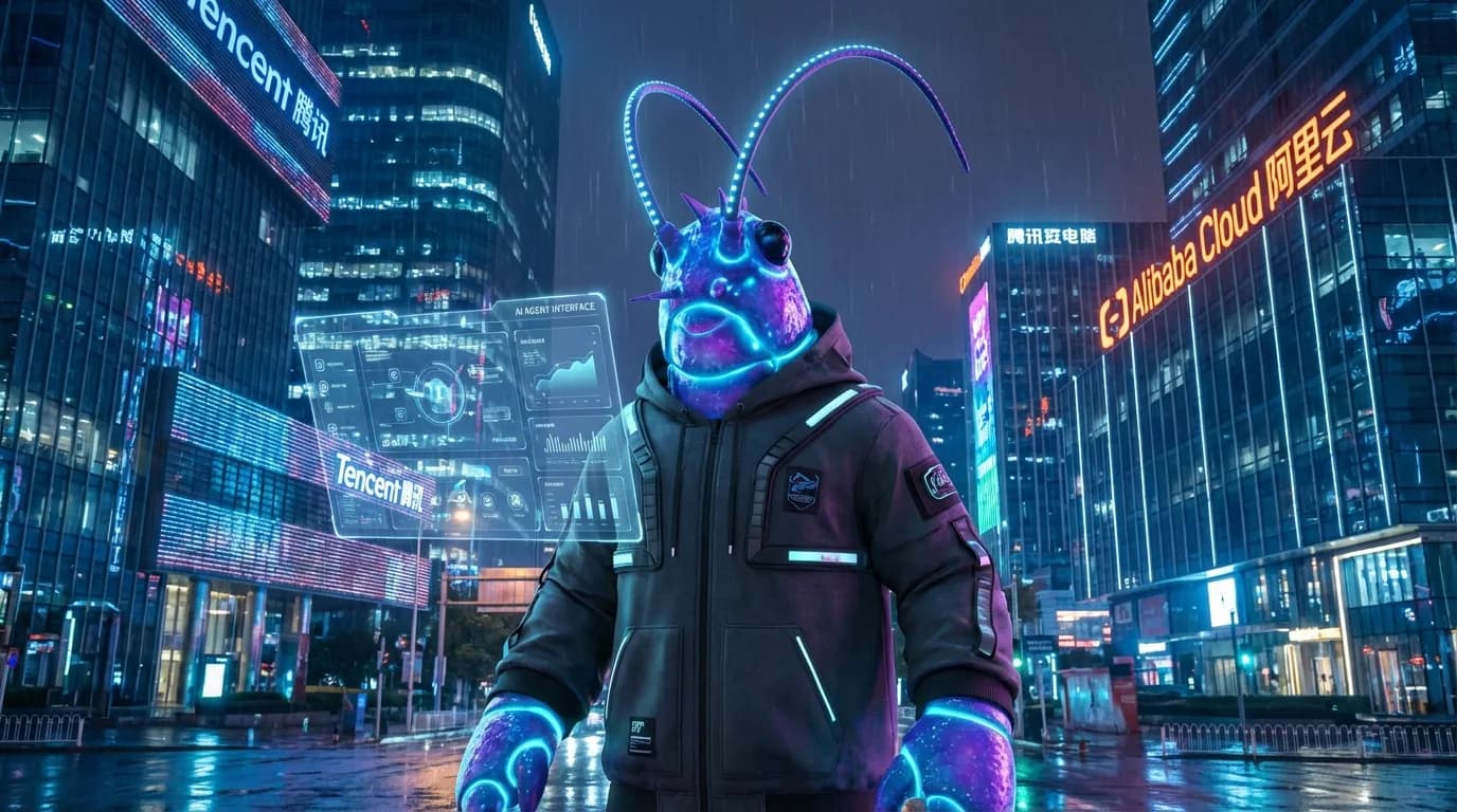 OpenClaw går viralt i Kina: Skoleelever og pensjonister «oppdrar hummere»