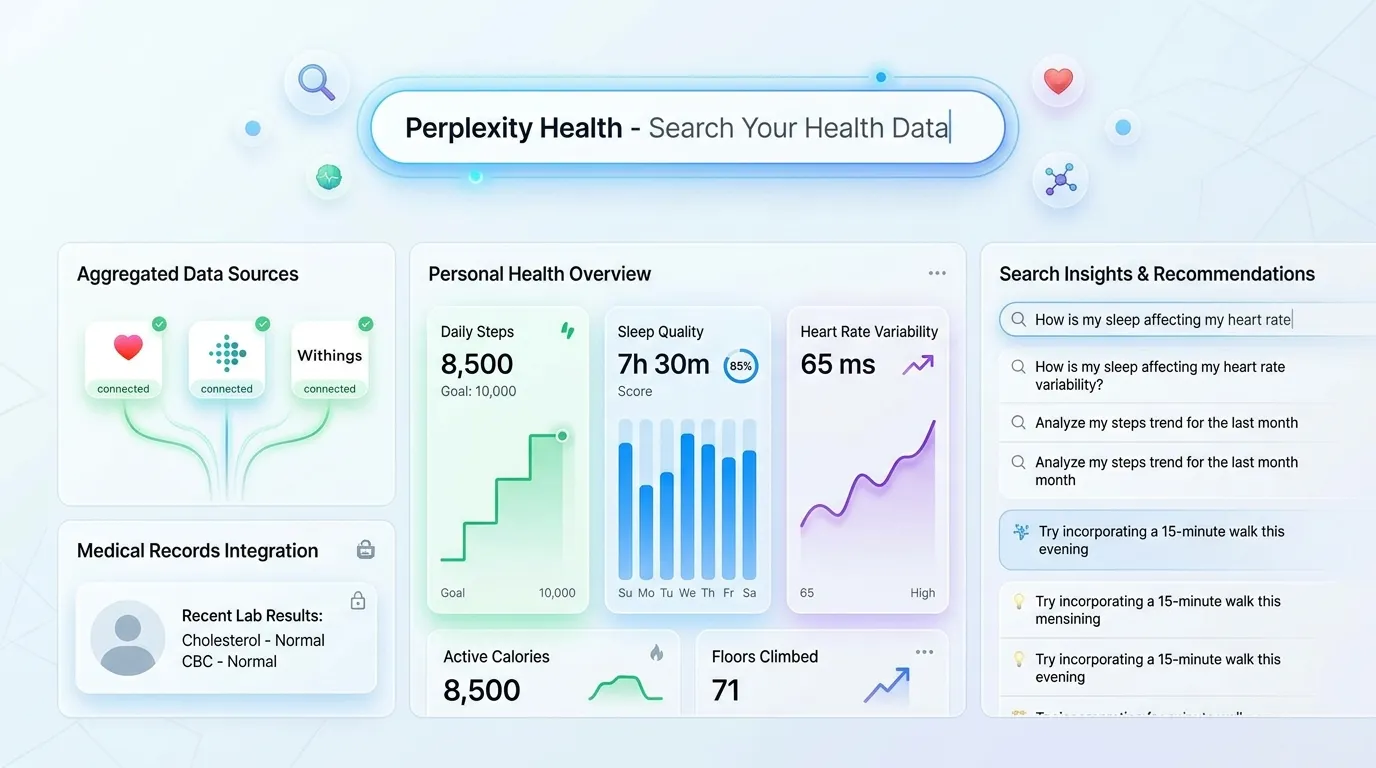 Perplexity Health: AI-søkemotor for kroppen din