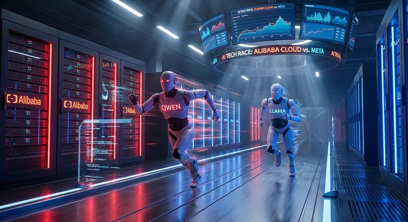 Kinesiske Qwen slår Meta Llama i produksjon – Llama 4 nesten ingen bruker