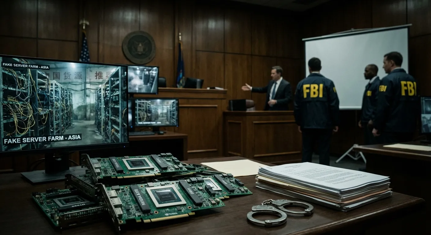 Supermicro-medgründer arrestert for å ha smuglet Nvidia-chips til Kina