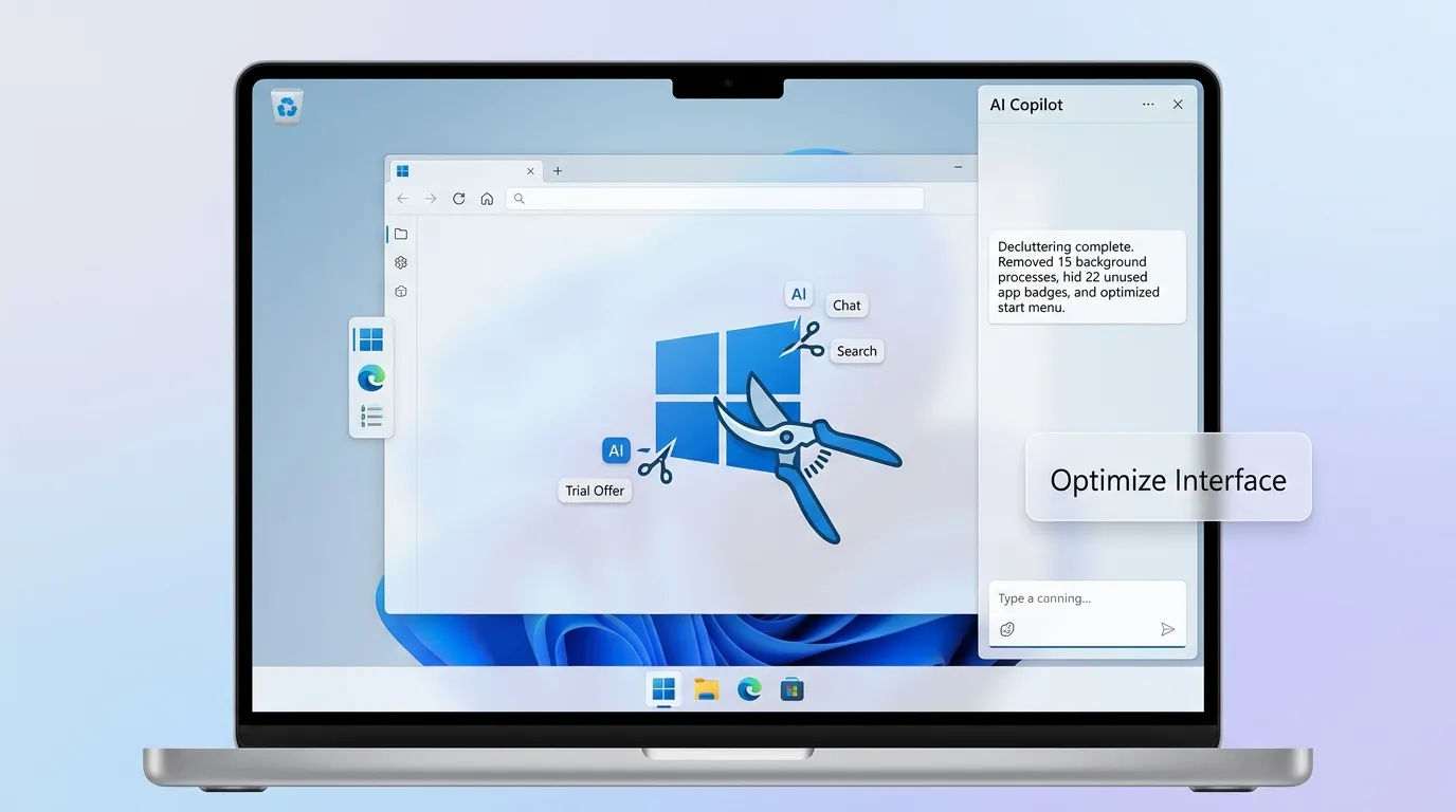 Microsoft kutter Copilot-rot fra Windows 11