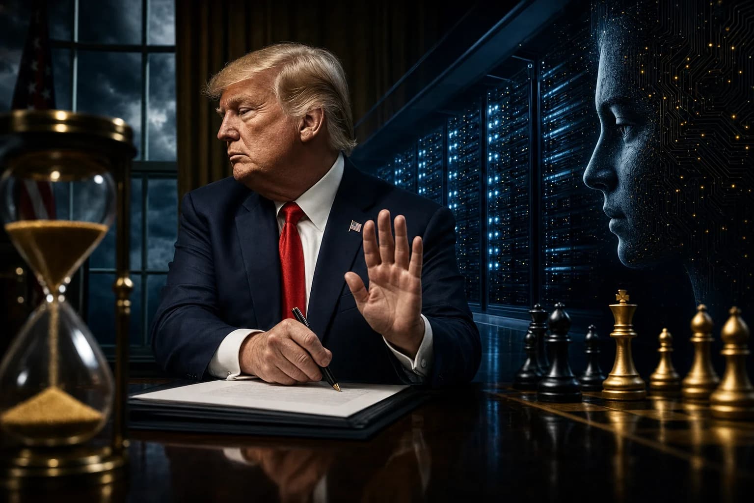 Trump utsetter AI-ordre: modelltilsynet ble for tungt for Washington