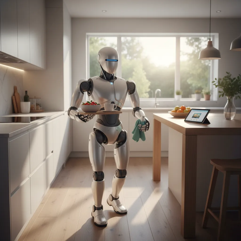 UniX AI hevder Panther er første masseproduserte humanoidrobot i ekte hjem